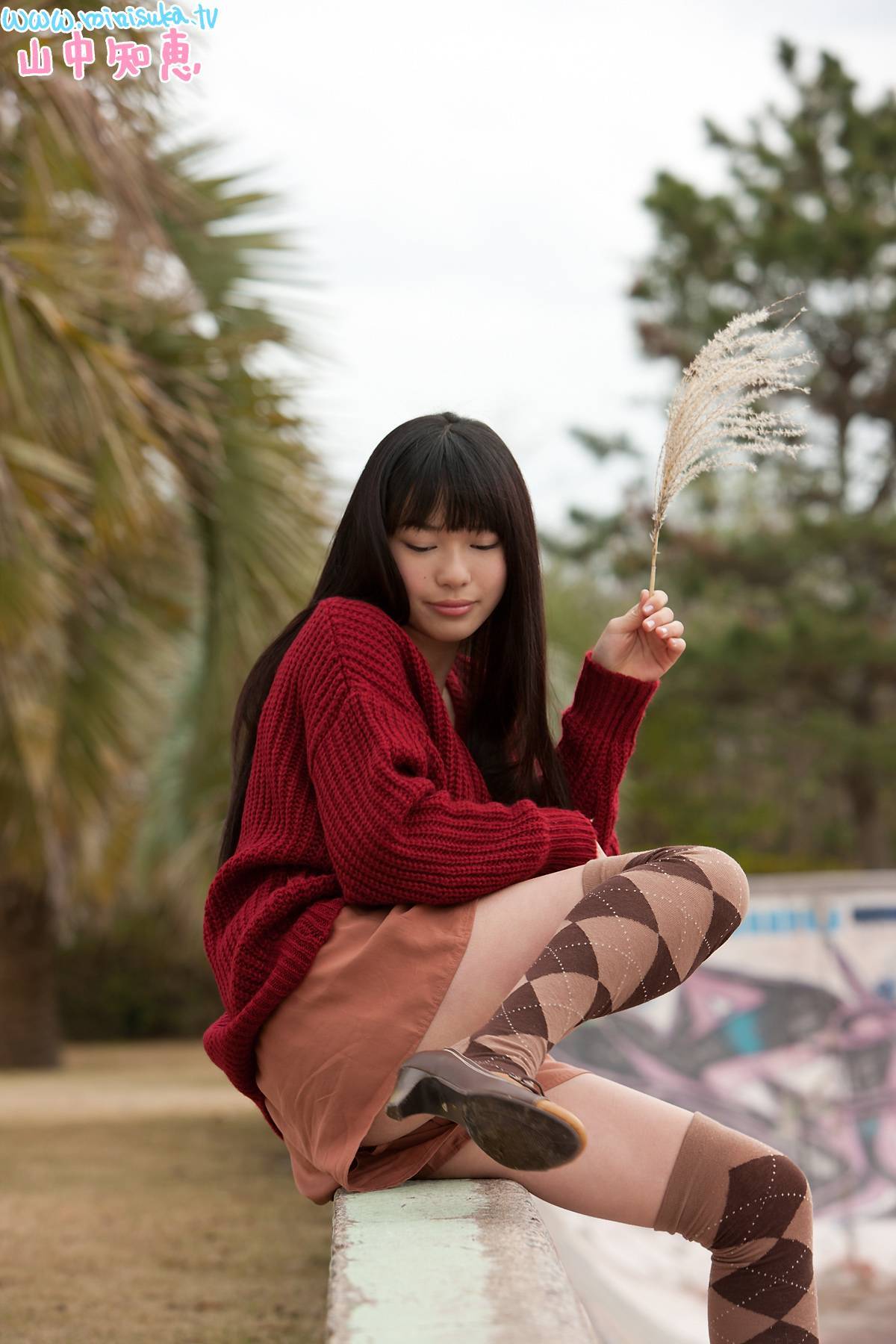 山中知恵 Tomoe Yamanaka [Minisuka.tv]现役女子高生